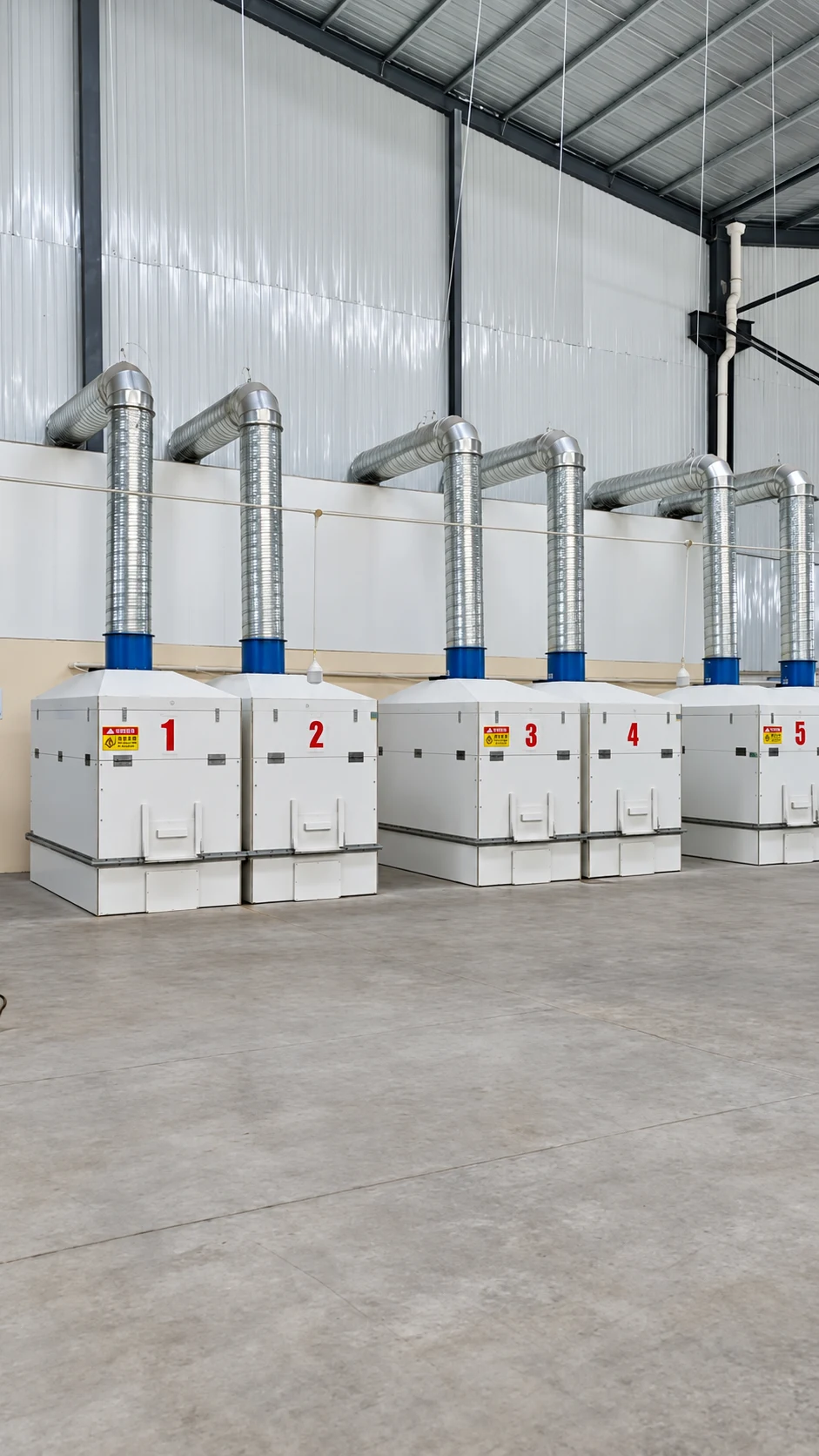 Brine shrimp cyst factory production line